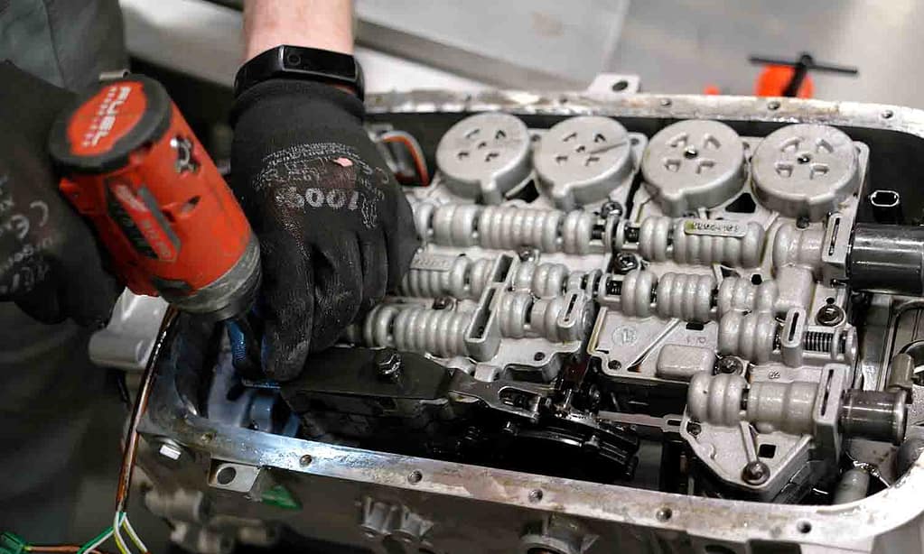 automatyczna skrzynia biegów regenerowana